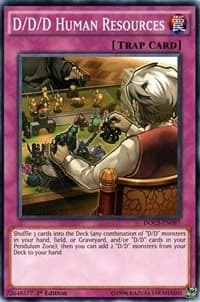 D/D/D Human Resources - Dimension of Chaos - YuGiOh card