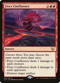 Fiery Confluence - Commander 2015 - Magic: The Gathering card