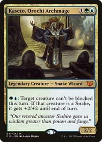 Kaseto, Orochi Archmage - Commander 2015 - Magic: The Gathering card