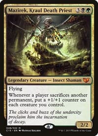 Mazirek, Kraul Death Priest - Commander 2015 - Magic: The Gathering card