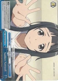 Sudden Farewell - Sword Art Online Vol.2 - Weiss Schwarz card