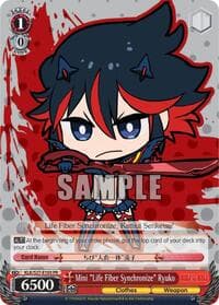 Mini "Life Fiber Synchronize" Ryuko - KILL la KILL - Weiss Schwarz card
