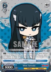 Mini Satsuki - KILL la KILL - Weiss Schwarz card