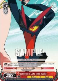 Senketsu's Date with Ryuko - KILL la KILL - Weiss Schwarz card