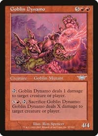 Goblin Dynamo - Legions - Magic: The Gathering card