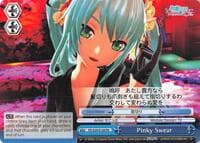 Pinky Swear - Hatsune Miku: Project DIVA F 2nd - Weiss Schwarz card