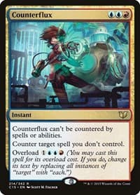 Counterflux - Commander 2015 - Magic: The Gathering card