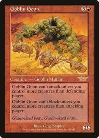 Goblin Goon - Legions - Magic: The Gathering card