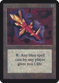 Crystal Rod - Alpha Edition - Magic: The Gathering card