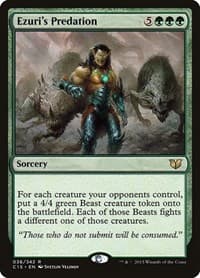 Ezuri's Predation - Commander 2015 - Magic: The Gathering card