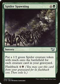 Spider Spawning - Commander 2015 - Magic: The Gathering card