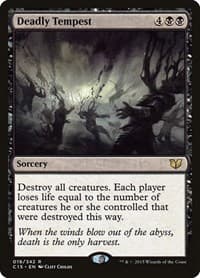 Deadly Tempest - Commander 2015 - Magic: The Gathering card
