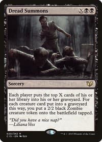 Dread Summons - Commander 2015 - Magic: The Gathering card