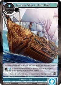 Invasion Ship, Golden Hind - The Twilight Wanderer - Force of Will card