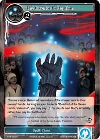 The Overlord's Baptism - The Twilight Wanderer - Force of Will card