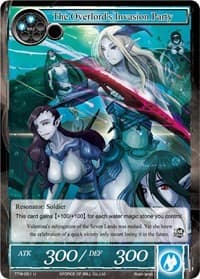 The Overlord's Invasion Party - The Twilight Wanderer - Force of Will card