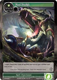 Final Forfeit - The Twilight Wanderer - Force of Will card