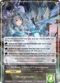 Reflect, Child of Potential // Refrain, Child of Convergence - The Twilight Wanderer - Force of Will card