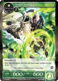 Spell-Weaver Elf - The Twilight Wanderer - Force of Will card