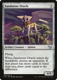 Sandstone Oracle - Commander 2015 - Magic: The Gathering card