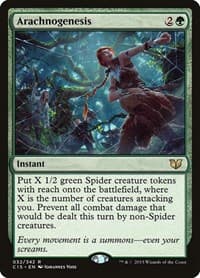 Arachnogenesis - Commander 2015 - Magic: The Gathering card