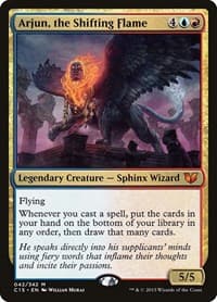 Arjun, the Shifting Flame - Commander 2015 - Magic: The Gathering card