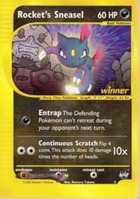 Rocket's Sneasel - 5 [Winner] - Best of Promos - Pokemon card