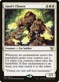 Ajani's Chosen - Commander 2015 - Magic: The Gathering card