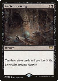 Ancient Craving - Commander 2015 - Magic: The Gathering card