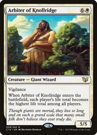 Arbiter of Knollridge - Commander 2015 - Magic: The Gathering card