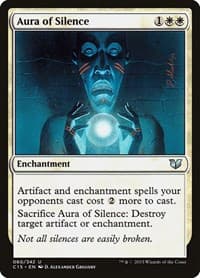 Aura of Silence - Commander 2015 - Magic: The Gathering card