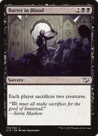 Barter in Blood - Commander 2015 - Magic: The Gathering card