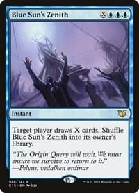 Blue Sun's Zenith - Commander 2015 - Magic: The Gathering card