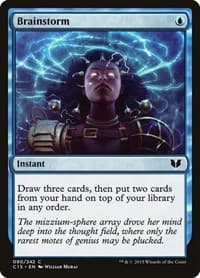 Brainstorm - Commander 2015 - Magic: The Gathering card