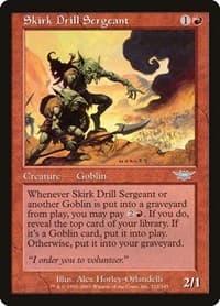 Skirk Drill Sergeant - Legions - Magic: The Gathering card