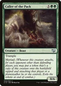 Caller of the Pack - Commander 2015 - Magic: The Gathering card