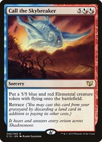 Call the Skybreaker - Commander 2015 - Magic: The Gathering card