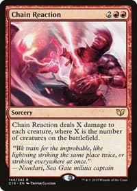 Chain Reaction - Commander 2015 - Magic: The Gathering card