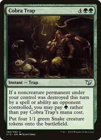Cobra Trap - Commander 2015 - Magic: The Gathering card