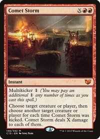 Comet Storm - Commander 2015 - Magic: The Gathering card
