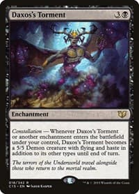 Daxos's Torment - Commander 2015 - Magic: The Gathering card