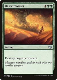 Desert Twister - Commander 2015 - Magic: The Gathering card