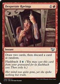Desperate Ravings - Commander 2015 - Magic: The Gathering card