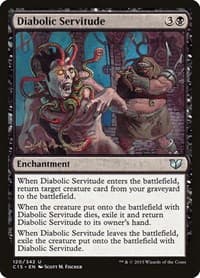 Diabolic Servitude - Commander 2015 - Magic: The Gathering card