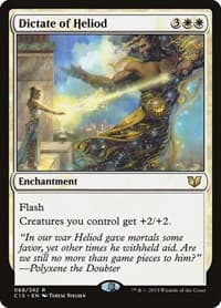 Dictate of Heliod - Commander 2015 - Magic: The Gathering card