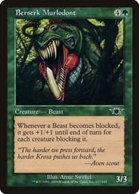 Berserk Murlodont - Legions - Magic: The Gathering card