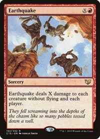 Earthquake - Commander 2015 - Magic: The Gathering card