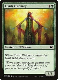 Elvish Visionary - Commander 2015 - Magic: The Gathering card