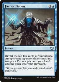 Fact or Fiction - Commander 2015 - Magic: The Gathering card