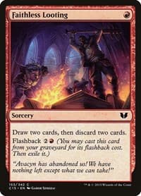Faithless Looting - Commander 2015 - Magic: The Gathering card